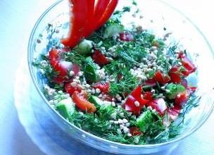 sweet pepper salad